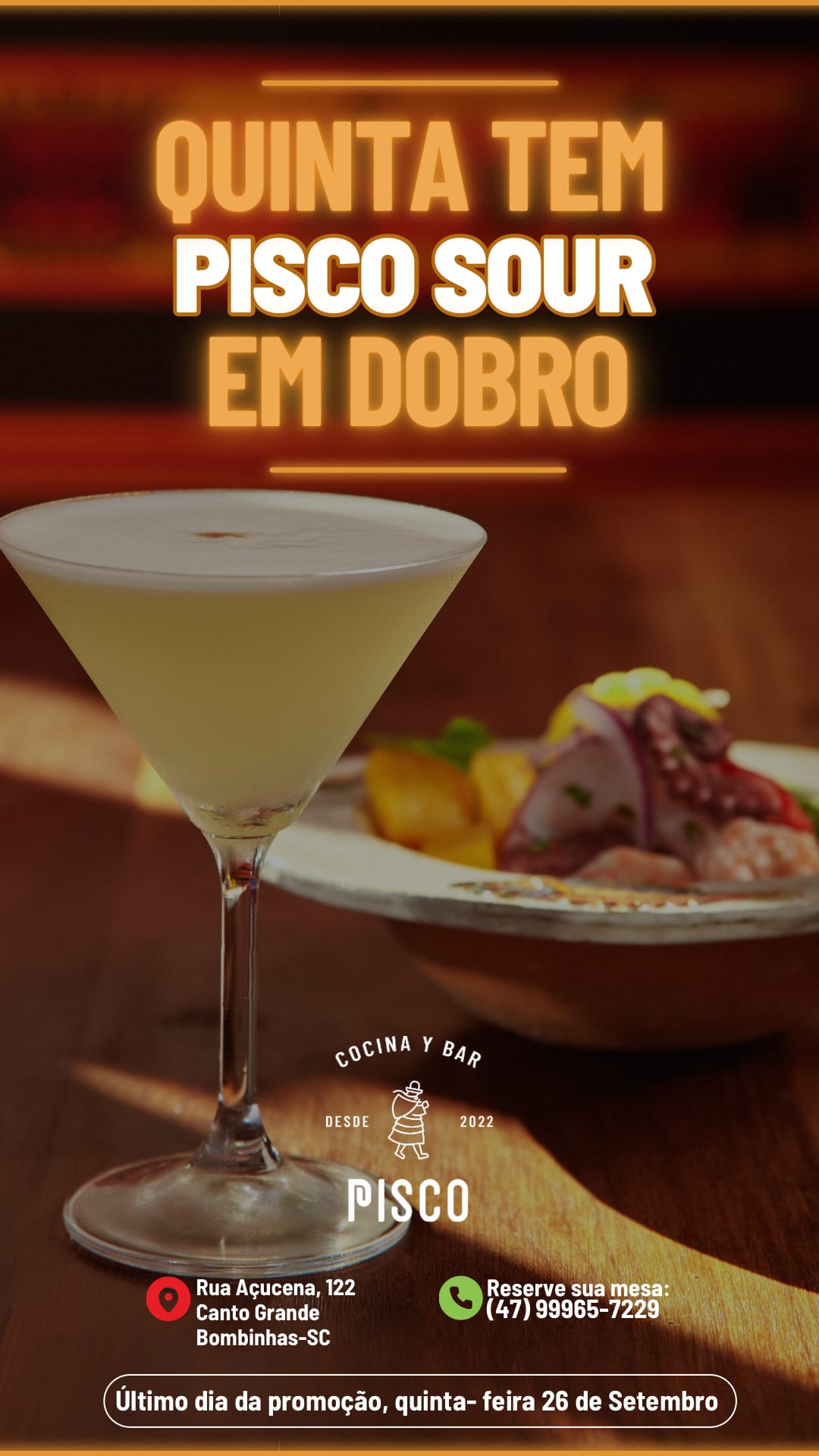 Prato do Pisco Brasil